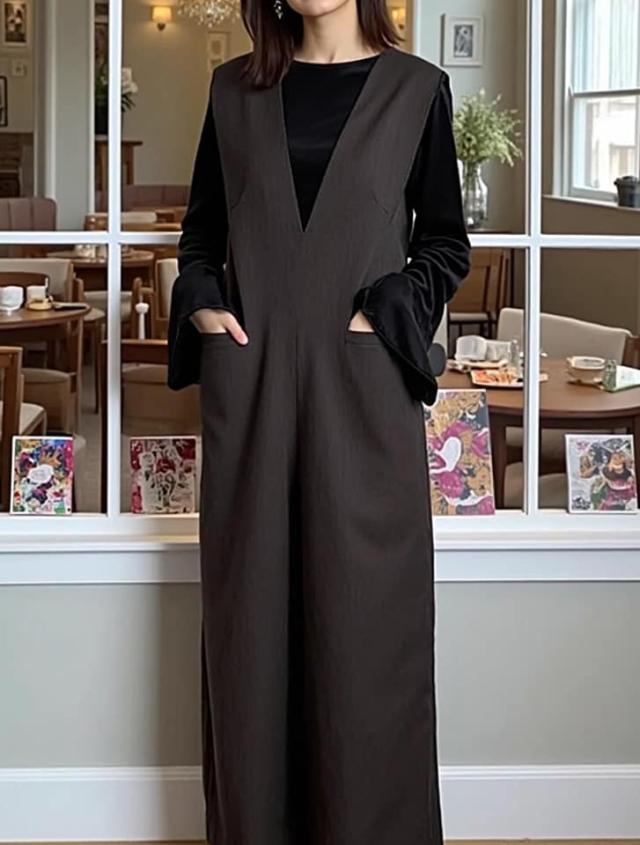 フィフス（fifth）/Vネックロンパースの通販はau PAY マーケット