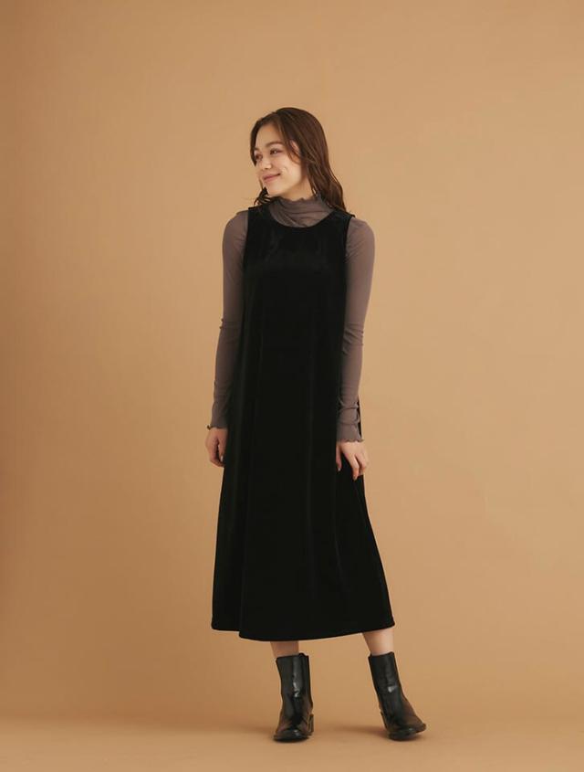 フィフス（fifth）/ベロア調ジャンスカの通販は