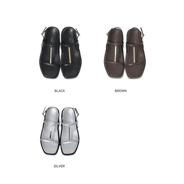 トゥクン（tukn．）/【厚底なのに軽量】2025SS新作 厚底 ストラップ