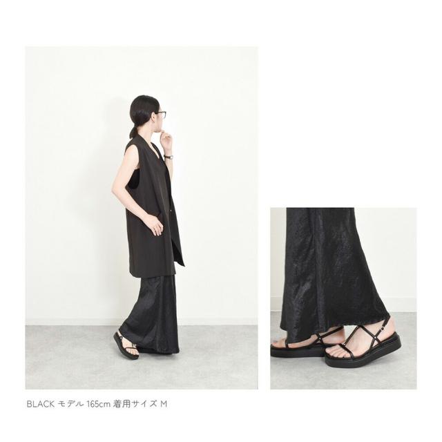 トゥクン（tukn．）/【厚底なのに軽量】2025SS新作 厚底 ストラップ