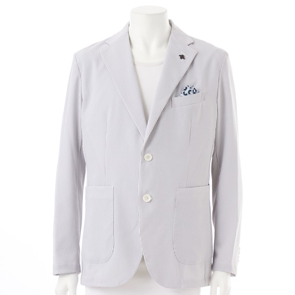 ジーステージ（G−STAGE）/【G−STAGE】 シアサッカーストライプジャケット