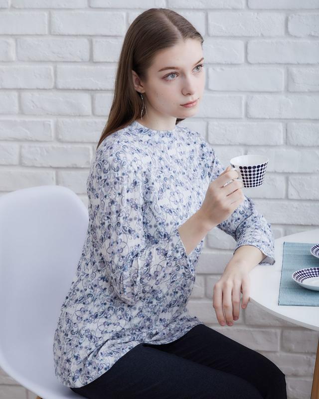 マリサグレース（Marisa Grace）/チェックジャカードカットソー