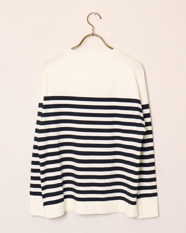 マリサグレース（Marisa Grace）/ボーダーニットプルオーバー マリサグレース（Marisa Grace）/ボーダーニットプルオーバーの通販は