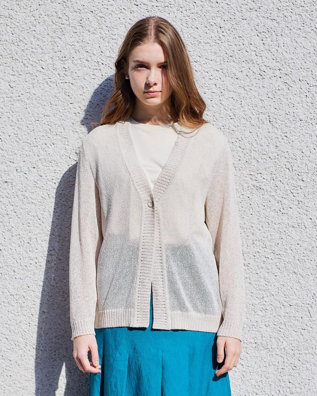 マリサグレース（Marisa Grace）/抄繊糸ニットカーディガン