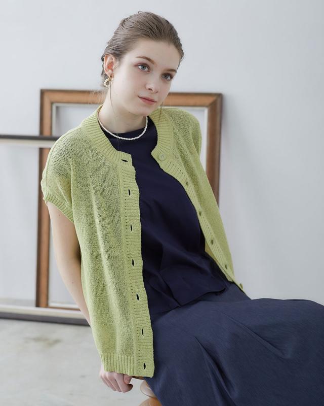 マリサグレース（Marisa Grace）/抄繊糸ニットベスト