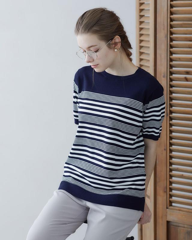 マリサグレース（Marisa Grace）/マルチボーダーニット