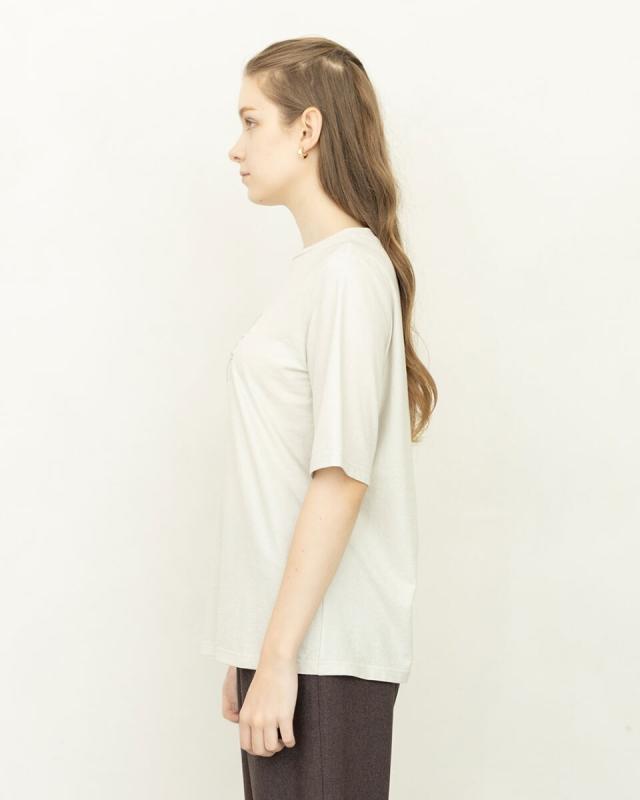 マリサグレース（Marisa Grace）/強撚綿プリントカットソー