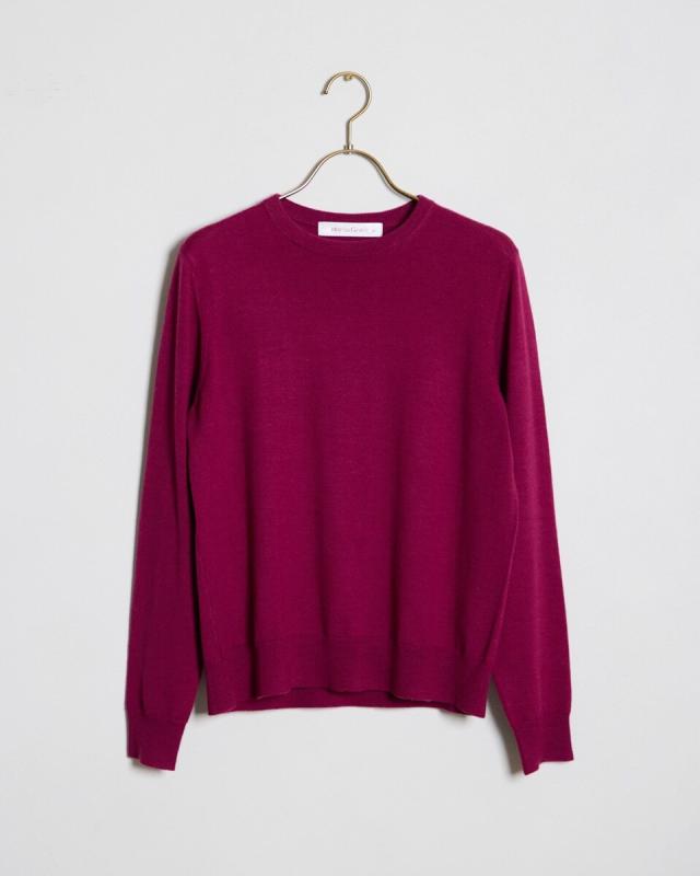 マリサグレース（Marisa Grace）/イタリー糸WOOLニットクルーネック