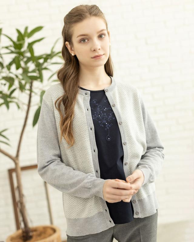 マリサグレース（Marisa Grace）/イタリー糸WOOLニットカーディガン