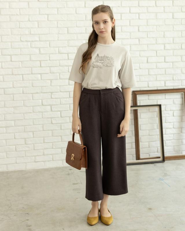 マリサグレース（Marisa Grace）/セミワイドクロップドパンツ