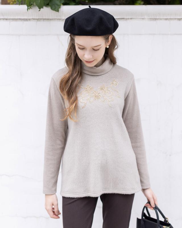 マリサグレース（Marisa Grace）/モール刺繍カットソー