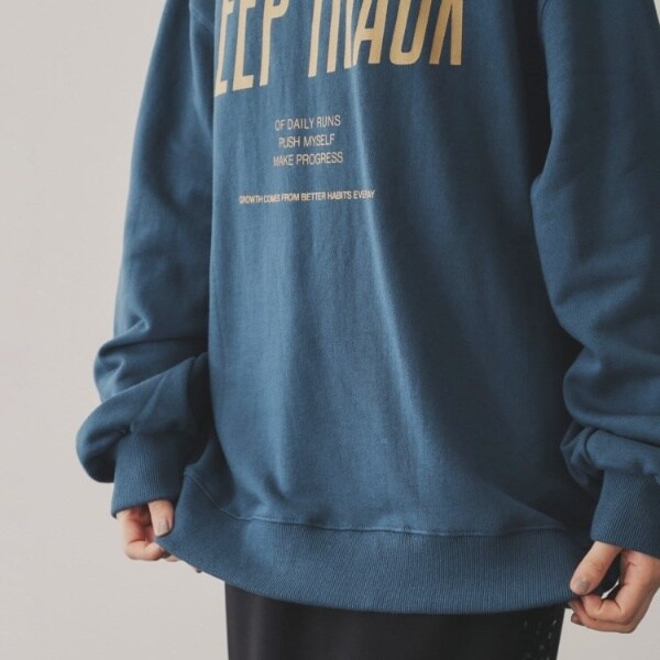 バイラル（VIRAL．）/【ECLAT METTRE．】KEEP TRACK 裏毛プルオーバー