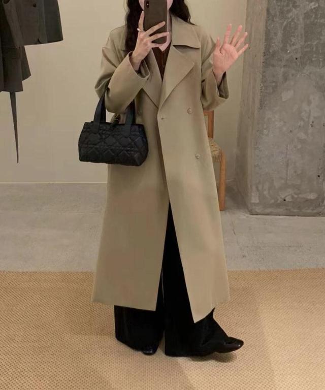 バニコ（Banico）/【Banico】リネンブレンドロングトレンチコート