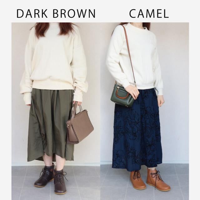 ホッコ（HOCCO）/hocco レザー レースアップ ブーツ_8