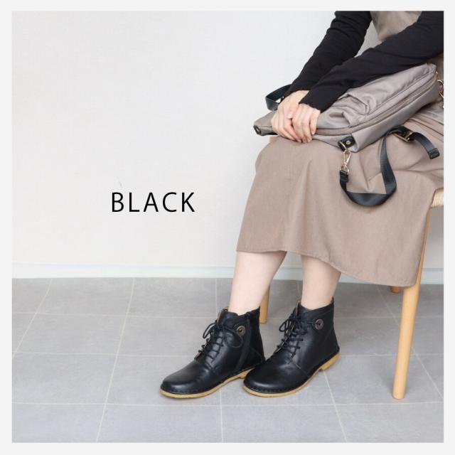 ホッコ（HOCCO）/hocco レザー レースアップ ブーツ_9