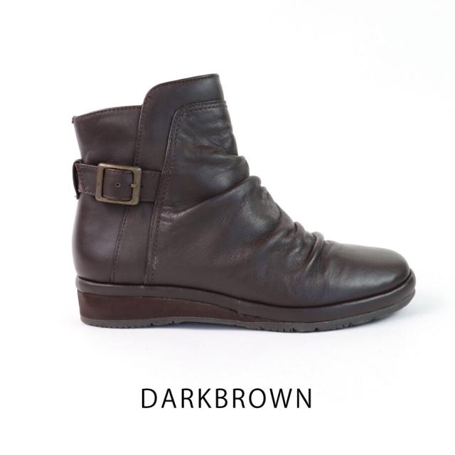 エイチエス（HS）/HS レザーショートブーツ