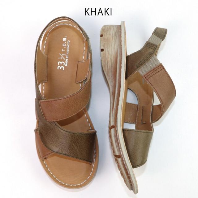 エイチエス（HS）/HS バイカラーレザー サンダル の通販はau PAY