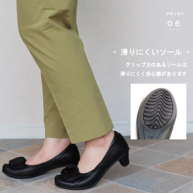 フィズリーン（FIZZ REEN）/FIZZ REEN リボン レザー パンプス_9