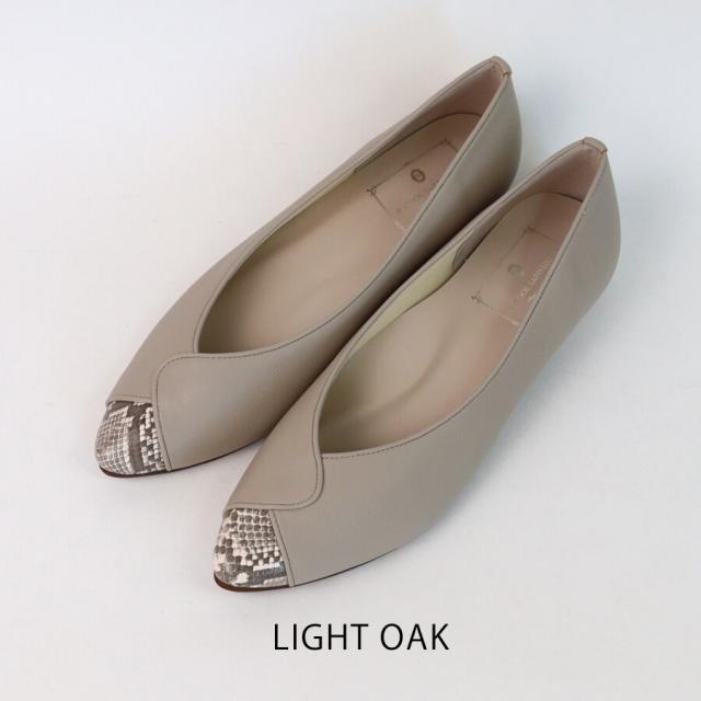 エイチエス（HS）/日本製 COOL SAPPHIRE アーモンドトゥ フラット