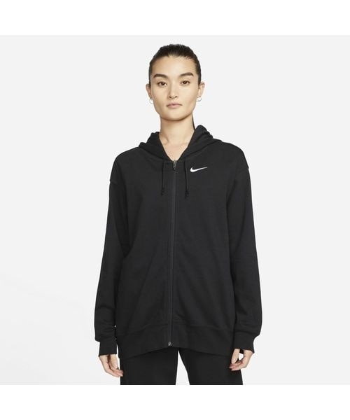 ナイキ（NIKE）/レディース ウィメンズ NSW JRSY OS フルジップ L／S フーディ
