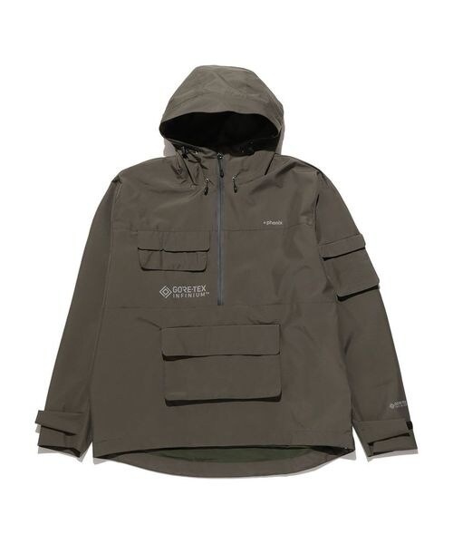 プラスフェニックス（plus phenix）/メンズ GORE−TEXアノラックパーカー