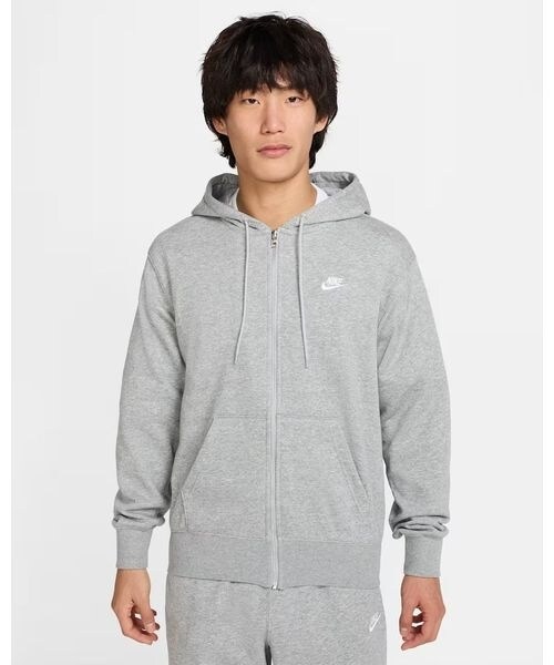 ナイキ（NIKE）/メンズ ナイキ クラブ FT L／S フルジップ フーディ