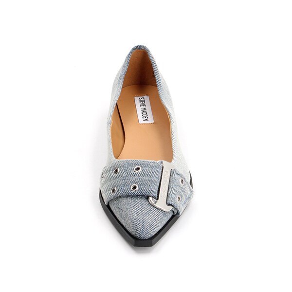 スティーブマデン（STEVE MADDEN）/ポインテッドトゥベルトデザインパンプス