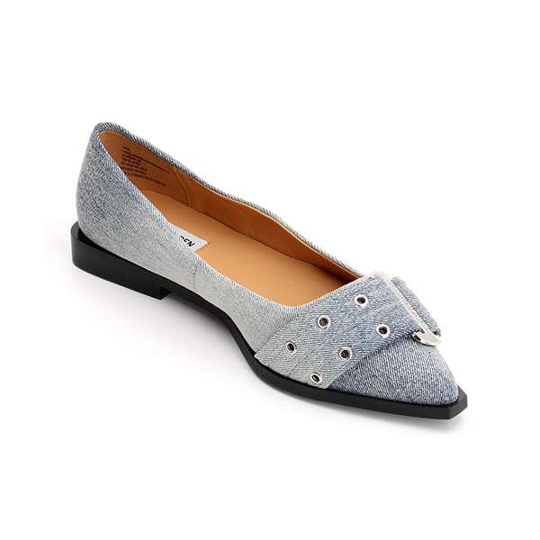 スティーブマデン（STEVE MADDEN）/ポインテッドトゥベルトデザインパンプス