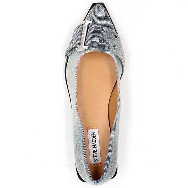 スティーブマデン（STEVE MADDEN）/ポインテッドトゥベルトデザインパンプス