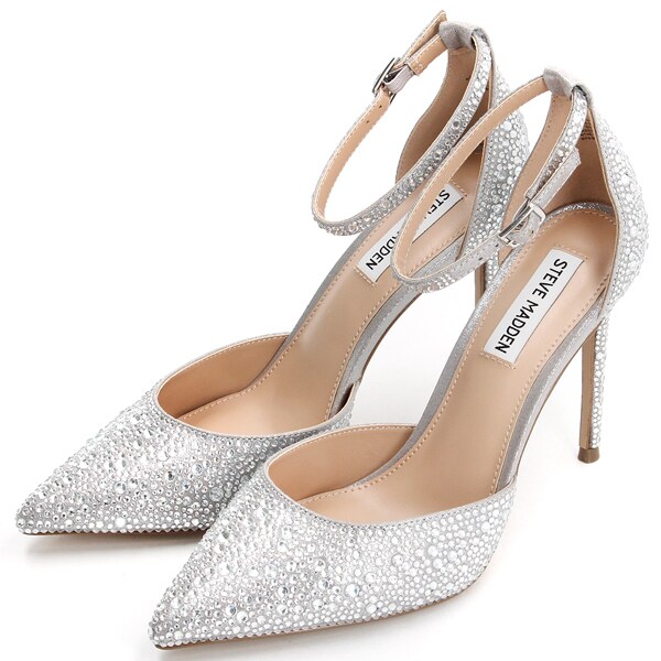 関税送料込★STEVE MADDEN★ストラップ ビジュー パンプス スティーブマデン（STEVE MADDEN）/ビジューストラップパンプス