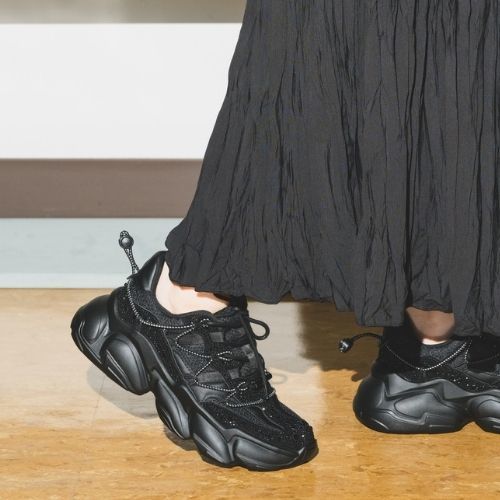 スティーブマデン（STEVE MADDEN）/ストーン付きスニーカー