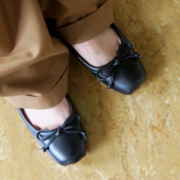 スティーブマデン（STEVE MADDEN）/リボンバレエシューズ　　25秋冬新作