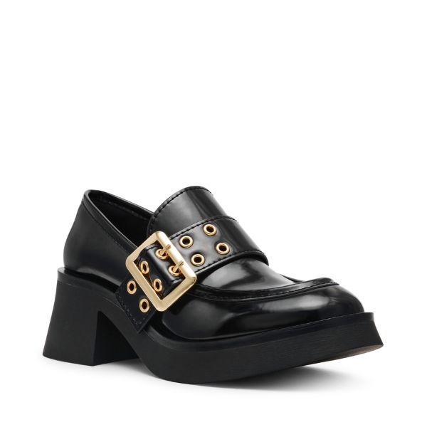 スティーブマデン（STEVE MADDEN）/ビッグバックルデザインローファー　25AW