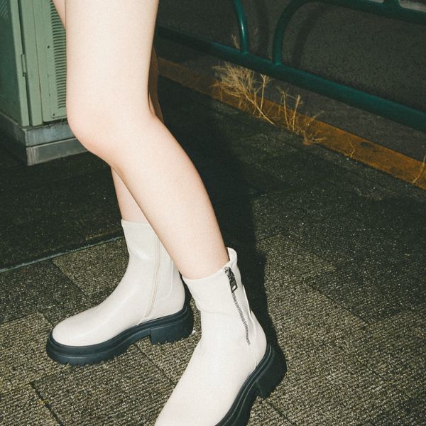 スティーブマデン（STEVE MADDEN）/厚底サイドジップブーツ　25AW