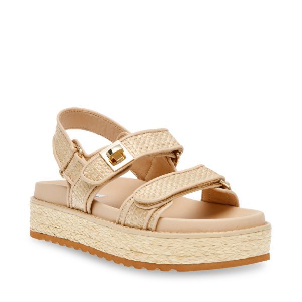 スティーブマデン（STEVE MADDEN）/【STEVE MADDEN】ダブルベルトラフィアサンダル　スティーブマデン　26SS　新作　サンダル_11