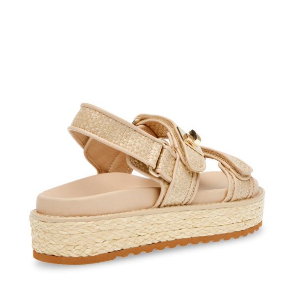 スティーブマデン（STEVE MADDEN）/【STEVE MADDEN】ダブルベルトラフィアサンダル　スティーブマデン　26SS　新作　サンダル_13
