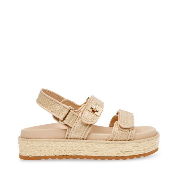 スティーブマデン（STEVE MADDEN）/【STEVE MADDEN】ダブルベルトラフィアサンダル　スティーブマデン　26SS　新作　サンダル_12