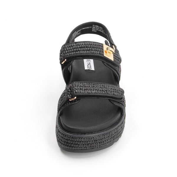 スティーブマデン（STEVE MADDEN）/【STEVE MADDEN】ダブルベルトラフィアサンダル　スティーブマデン　26SS　新作　サンダル_17
