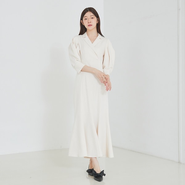 セルフィスト（SELFIST）/テーラードカラーマーメイドワンピース