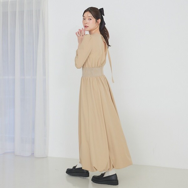 セルフィスト（SELFIST）/ウエストリブバルーンワンピース