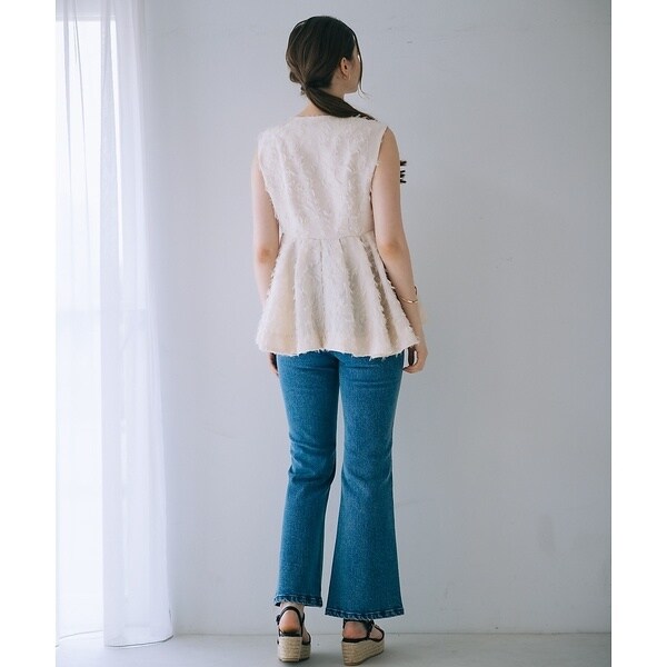 セルフィスト（SELFIST）/[再入荷]タックペプラムジャガードジレ_7