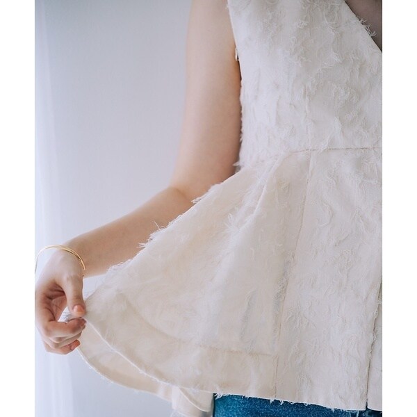 セルフィスト（SELFIST）/[再入荷]タックペプラムジャガードジレ_10