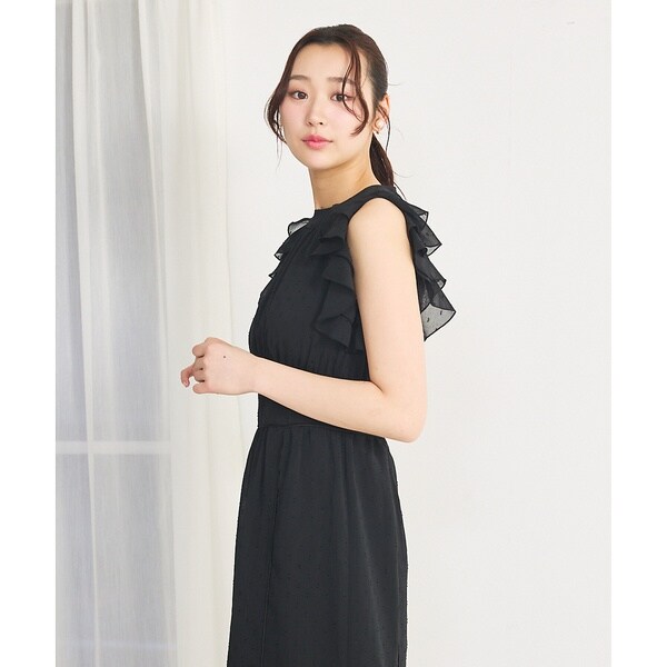 セルフィスト（SELFIST）/ホルターネックフリルマーメイドワンピースの