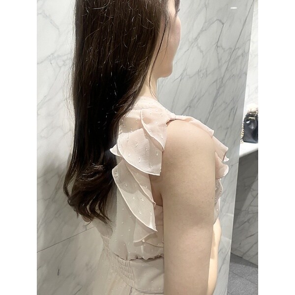 セルフィスト（SELFIST）/ホルターネックフリルマーメイドワンピースの