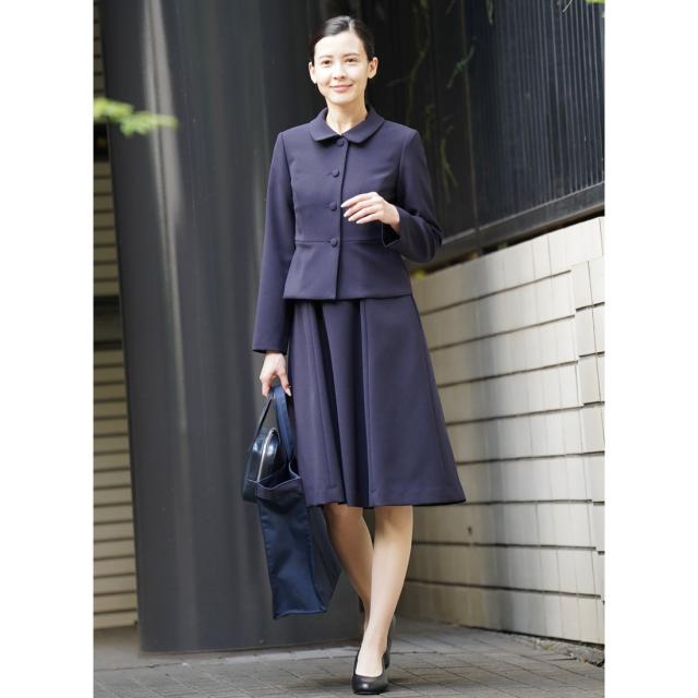 ヴィリーナ VIRINA 雨の日OK・巾着付き・旅行・持ち歩き 晴雨兼用ケリーリボンパンプス ネイビー - ファッション通販