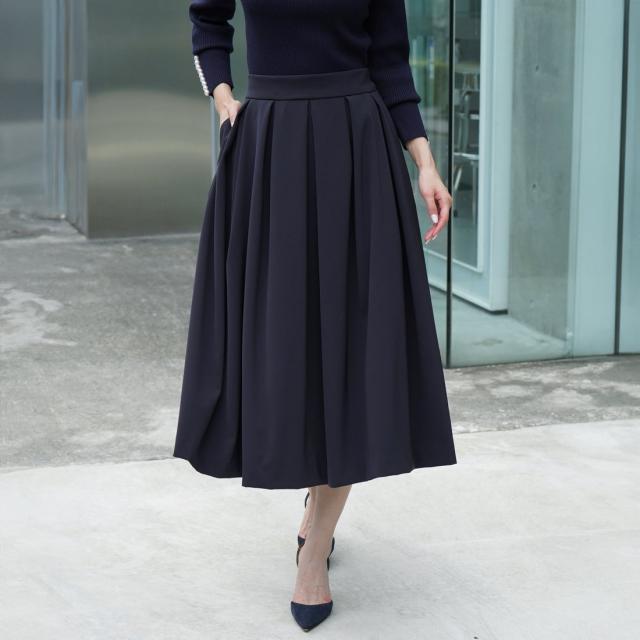Jil Sander フィット感のあるジャージーミディドレス