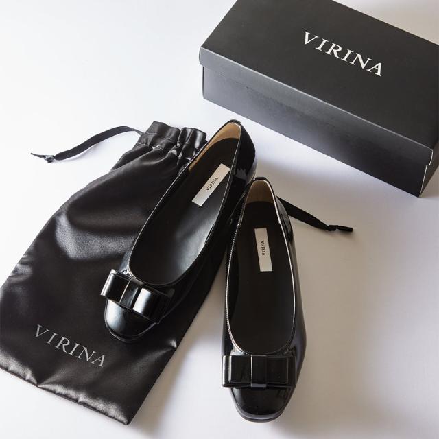 ヴィリーナ（VIRINA）/晴雨兼用エマリボンパンプス
