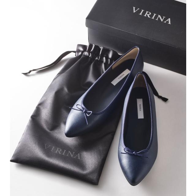 ヴィリーナ（VIRINA）/晴雨兼用ポインテッドバレエシューズ（マット）_5