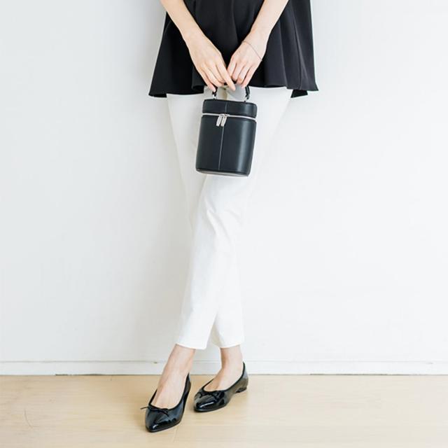 ヴィリーナ（VIRINA）/晴雨兼用ポインテッドバレエシューズ（エナメル）