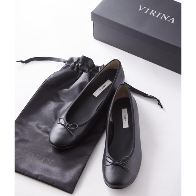 ヴィリーナ（VIRINA）/晴雨兼用ラウンドバレエシューズ